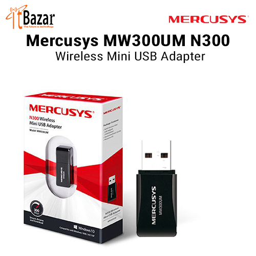 Mercusys USB Adapter MW300UM N300 Wireless