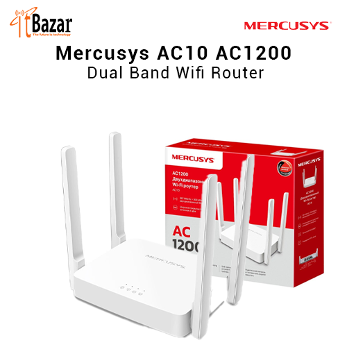 Mercusys AC10 AC1200 Dual Band Wifi Router