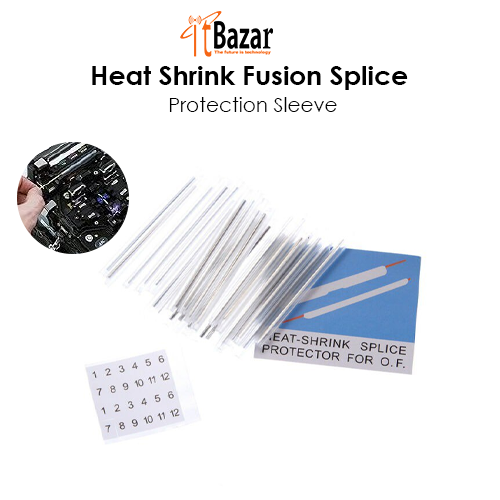 FIBER SLEEVE HEAT SHRINK SPLICE PROTECTION