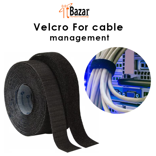 Velcro For cable management