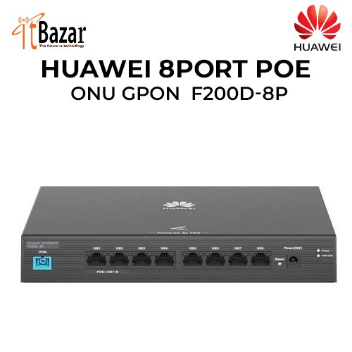 Huawei  PoE ONU GPON 8Port  F200D-8P
