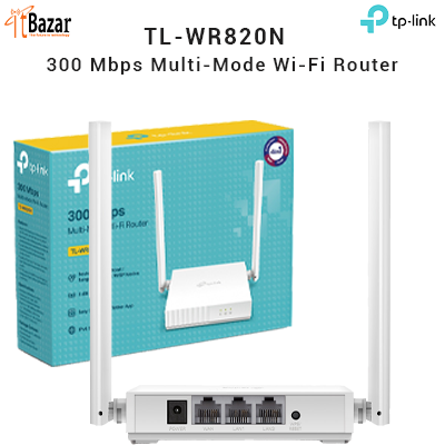 TPLINK TL-WR820N 300 Mbps Multi-Mode Wi-Fi Router