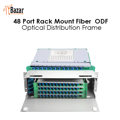FIBER ODF 48Port Rack Moun(Optical Distribution Frame)