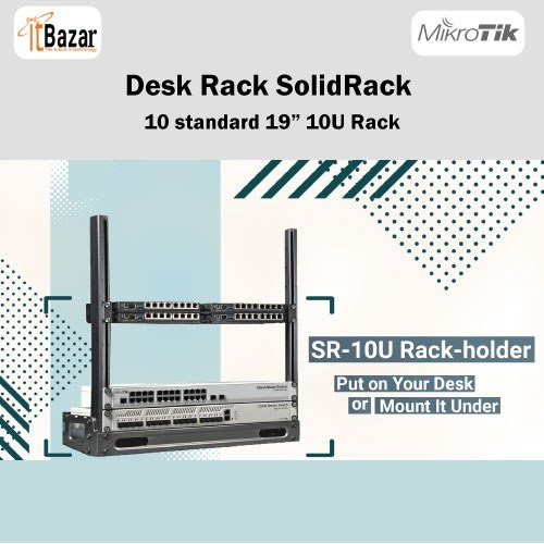 Desk Rack SolidRack 10 standard 19” 10U Rack