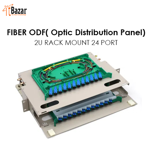 FIBER ODF( Optic Distribution Panel) 24PORT 2U RACK MOUNT