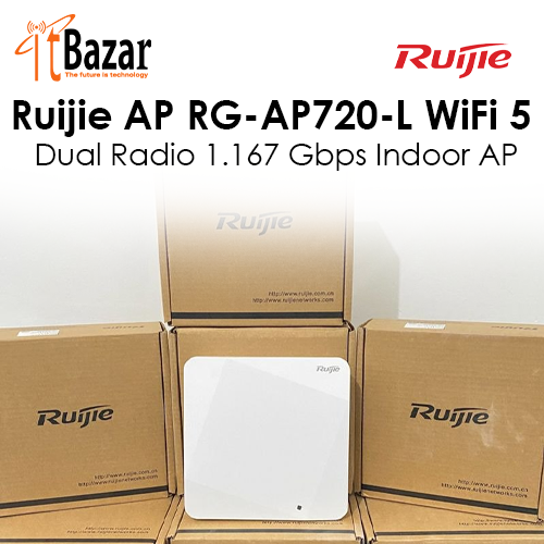 Ruijie AP RG-AP720-L WiFi 5 Dual Radio 1.167 Gbps Indoor AP