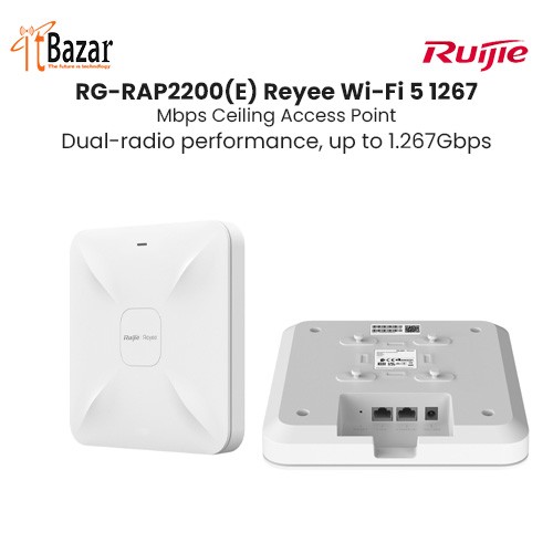 Ruijie AP RG-RAP2200E  WiFi5 1267Mbps Ceiling Access Point