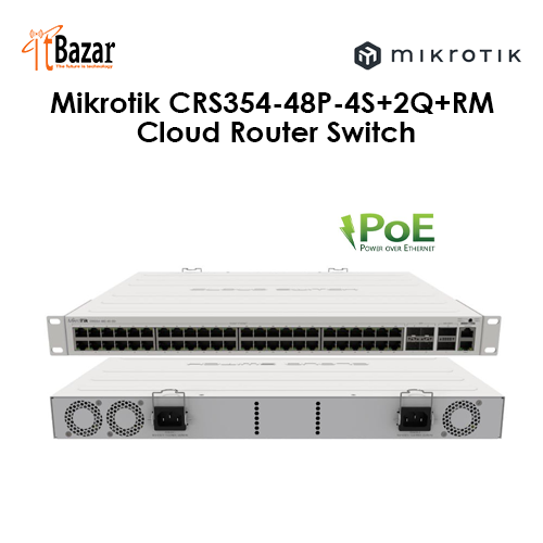 Mikrotik CRS328-24P-4S+RM 24Port Ether Gigabit Poe Switch