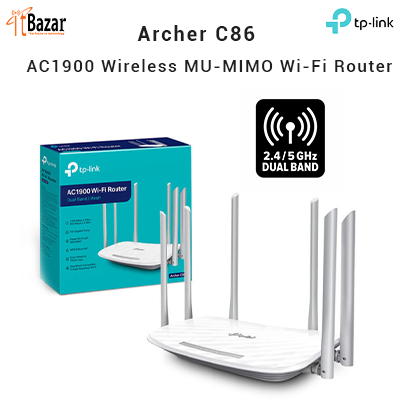 TPLink Archer C86 AC1900 Dual Band Wireless MU-MIMO Wi-Fi Router