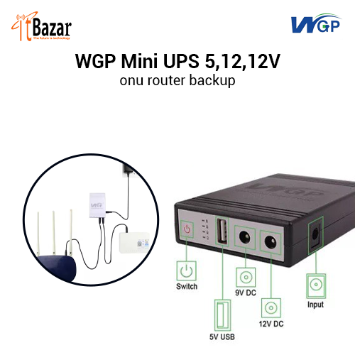 WGP Mini UPS 5,12,12V