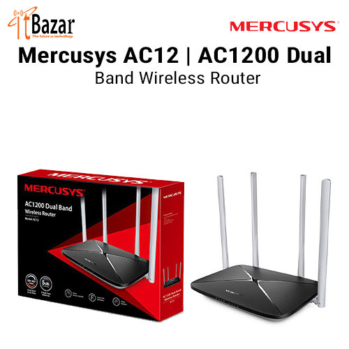 Mercusys AC1200 Dual Band Wireless Router