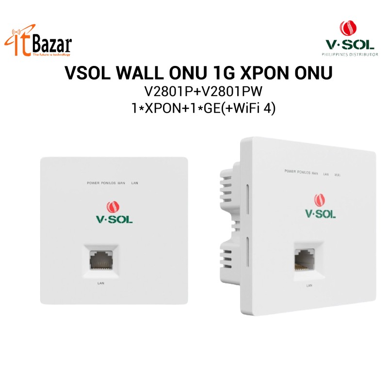 VSOL Faceplate ONU V2801P XPON