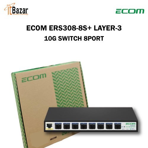ECOM 10G SWITCH 8PORT ERS308-8S+ LAYER-3