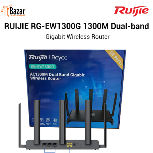RUIJIE RG-EW1300G 1300M Dual-band Gigabit Wireless Router