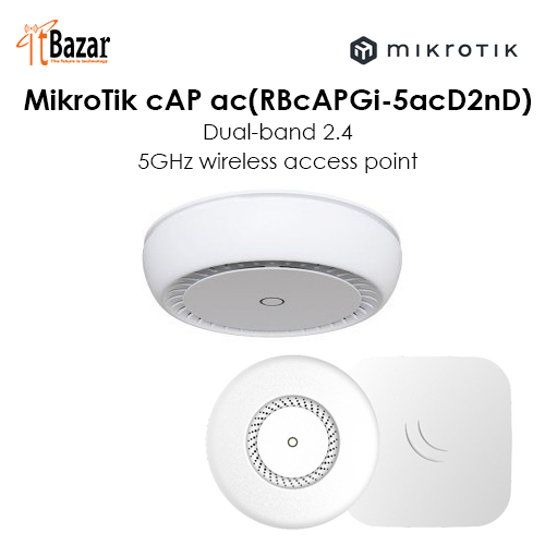 MikroTik cAP ac(RBcAPGi-5acD2nD) Celling Mount AP