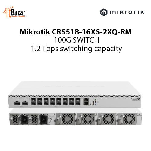Mikrotik CRS518-16XS-2XQ-RM 100G SWITCH
