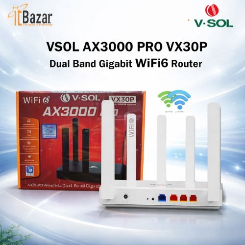 VSOL AX3000 PRO VX30P DUAL BAND GIGABIT WiFi6 Mexh Router
