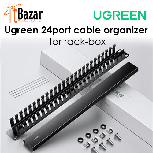 Ugreen Cable Manager 24 Port Rack Mount