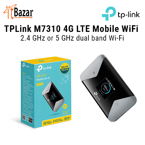 TPLink M7310 4G LTE  WiFi Pocket Router  Dual band WiFi