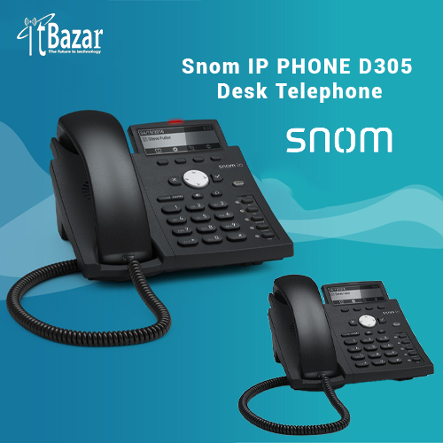 Snom IP PHONE D305 Desk Telephone