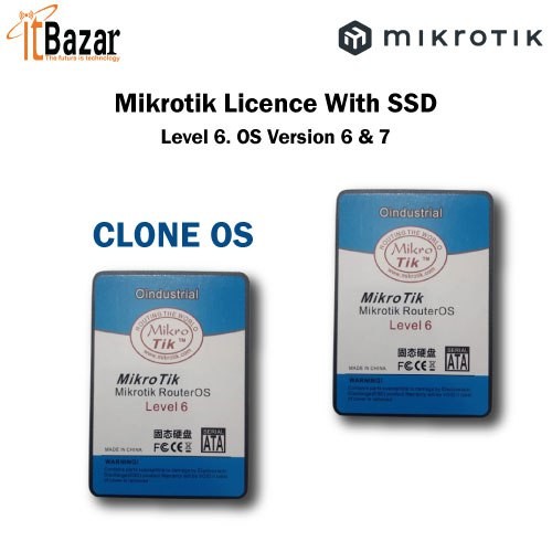 Mikrotik OS (Operating System) Clone Version With SSD