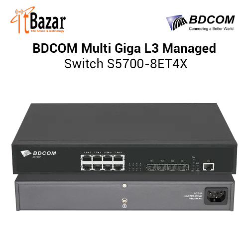 BDCOM Multi Giga Managed Switch S5700-8ET4X