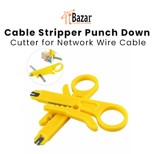 Cable Stripper Punch Down Cutter for Network Wire Cable