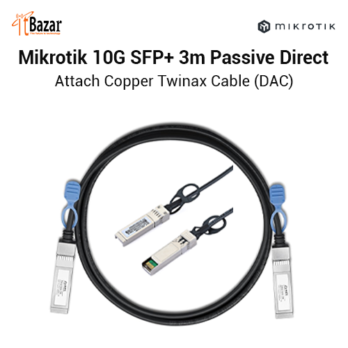 Mikrotik Dac Cable 10G SFP+ Direct Attach Cable 3Meter