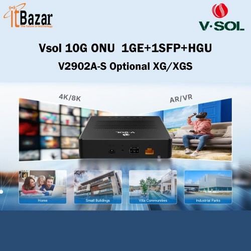Vsol 10G ONU V2902A-S 1GE+1SFP+HGU ONU