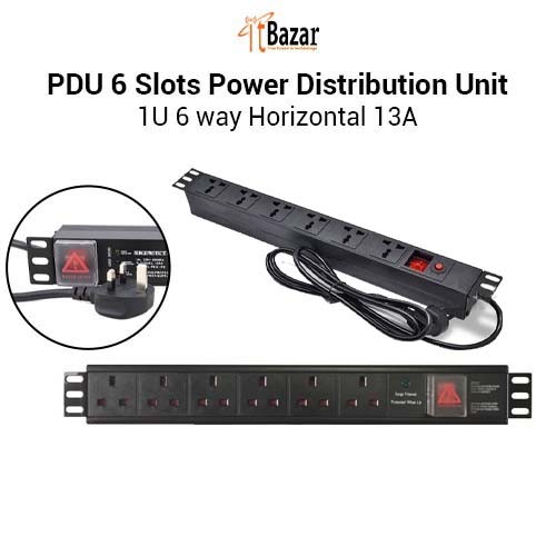 PDU 6 Port Universal PDU