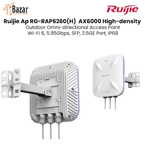 Ruijie Ap RG-RAP6260(H)  AX6000 High density WiFi6 Outdoor Omni directional Access Point