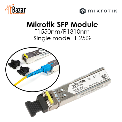 Mikrotik SFP Module 1.25G T1550nm/R1310nm