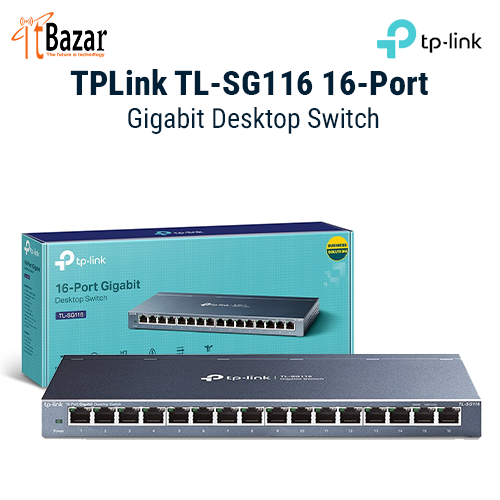TPLink 16Port Giga Switch TL-SG116 Unmanaged
